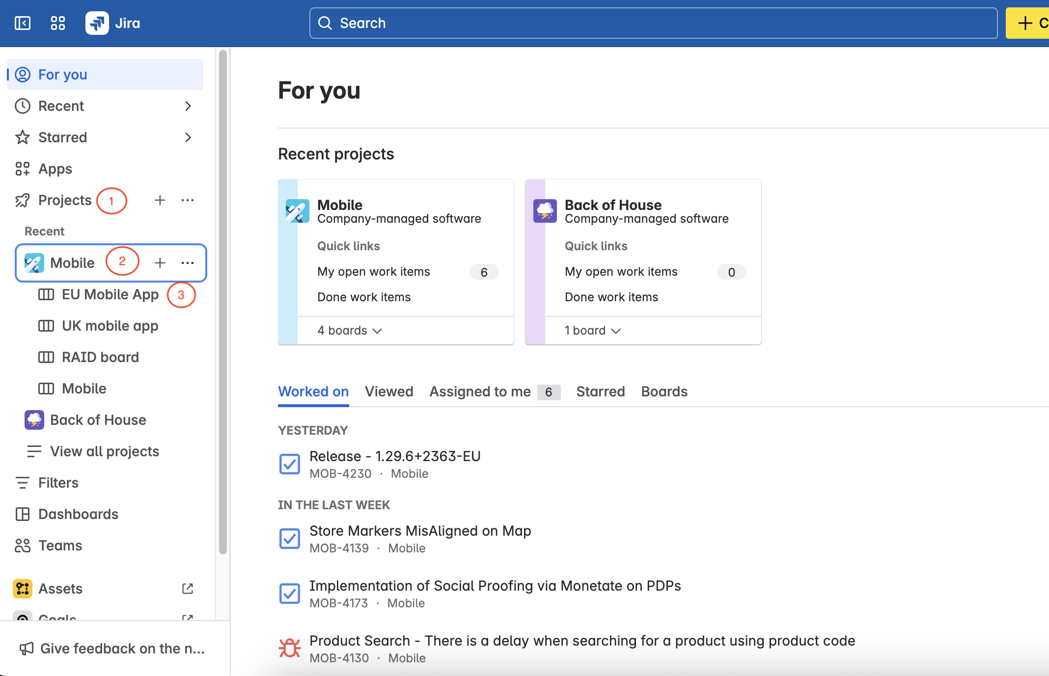 Jira-Mobile-App-Project